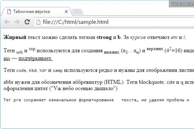 Делаем абзацы в HTML Как сделать небольшой отступ в html